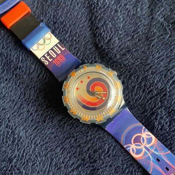 Swatch Olympics Seoul 1988 watch - Picture 4 of 8